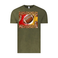 Vintage Olive team color red and gold football Vintage Tee - MaliasSmallBusiness