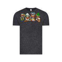 Vintage Black mexican gnomies coffee Vintage Tee - JahusDesignShop