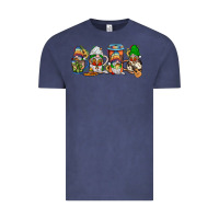 Vintage Denim mexican gnomies coffee Vintage Tee - JahusDesignShop