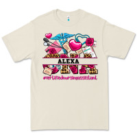 Costom Name Valentines Day Cna Certified Nursing Premium Tee | Teevron