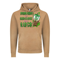 Iced Coffee And Luck Vintage Hoodie | Teevron