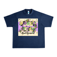 Navy love juneteenth Urban Heavy Tee - MaliasSmallBusiness