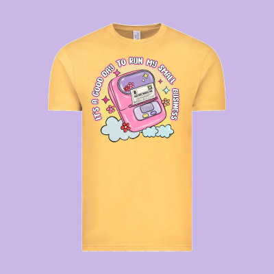 Its A Good Day To Run My Small Business Vintage Tee Designed By Maliassmallbusiness