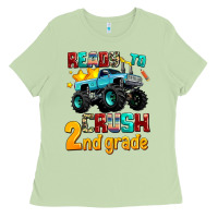 Matcha ready to school crush 2nd grade Ladies Tee - AdoDesignShop