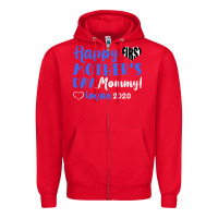 Red happy first mother's day mommy! logan 2020 Zipper Hoodie - Bettercallsaul