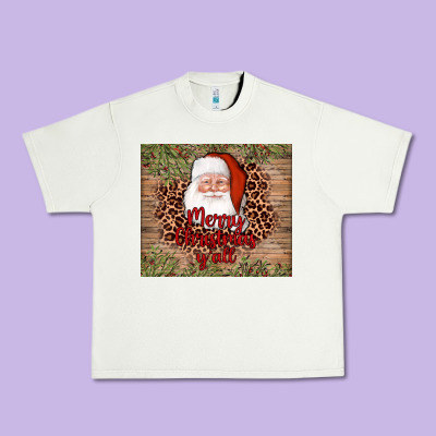 Santa Merry Christmas Y'all Urban Heavy Tee Designed By Adodesignshop