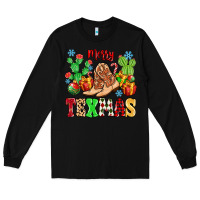Black Merry Texmas Long Sleeve Tee - MaliasSmallBusiness