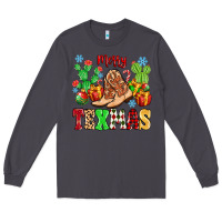Smoke Merry Texmas Long Sleeve Tee - MaliasSmallBusiness
