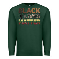 Sports Green black lives matter juneteenth Premium Sweatshirt - CowGirlArtShop