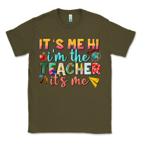 Army Green its me hi im the teacher its me nca Classic Tee - NancyCooperArtShop