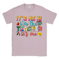 Lilac its me hi im the teacher its me nca Classic Tee - NancyCooperArtShop