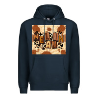 Navy melanin Premium Hoodie - CowGirlArtShop