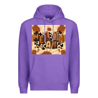 Purple melanin Premium Hoodie - CowGirlArtShop