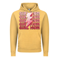 Vintage Mustard girl mom Vintage Hoodie - MaliasSmallBusiness