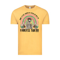 Vintage Mustard endless tbr Vintage Tee - MaliasSmallBusiness
