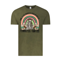 Vintage Olive endless tbr Vintage Tee - MaliasSmallBusiness