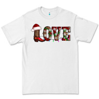 White love christmas boots Premium Tee - AdoDesignShop