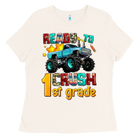 Bone ready to school crush 1st grade Ladies Tee - AdoDesignShop