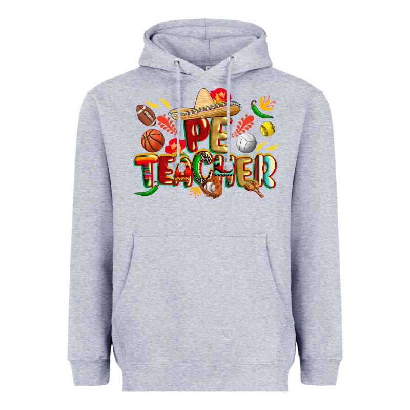 Cinco De Mayo Pe Teacher Heavyweight Hoodie by CowGirlArtShop | Teevron