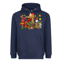 Navy cinco de mayo pe teacher Heavyweight Hoodie - CowGirlArtShop