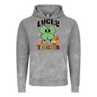 Cloud Rock lucky teacher Vintage Hoodie - MaliasSmallBusiness