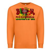 Carrot black and beautiful Premium Sweatshirt - CowGirlArtShop
