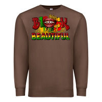 Chestnut black and beautiful Premium Sweatshirt - CowGirlArtShop