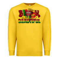Lemon black and beautiful Premium Sweatshirt - CowGirlArtShop