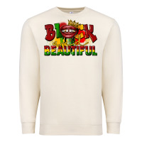 Sandshell black and beautiful Premium Sweatshirt - CowGirlArtShop