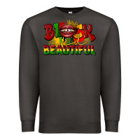 Smoke black and beautiful Premium Sweatshirt - CowGirlArtShop
