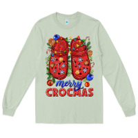 Matcha Merry crocmas Long Sleeve Tee - NancyCooperArtShop