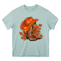 Arona orange  cowgirl  and roses Heavy Core Tee - AdoDesignShop