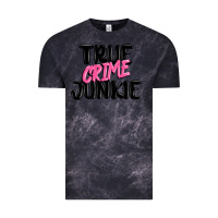 Cloud Black true crime junkie Vintage Tee - MaliasSmallBusiness