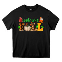 Black welcome fall Heavy Core Tee - AdoDesignShop