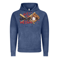 Vintage Denim that's my grandson out there Vintage Hoodie - MaliasSmallBusiness