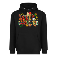 Black cinco de mayo el maestro Heavyweight Hoodie - CowGirlArtShop