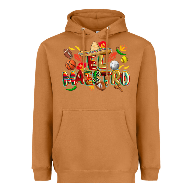 Cinco De Mayo El Maestro Heavyweight Hoodie by CowGirlArtShop | Teevron