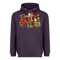 Plum cinco de mayo el maestro Heavyweight Hoodie - CowGirlArtShop