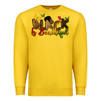 Lemon black is beautiful Premium Sweatshirt - CowGirlArtShop