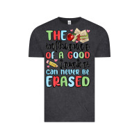 Vintage Black the influence of a good teacher can never be  eras Vintage Tee - MaliasSmallBusiness
