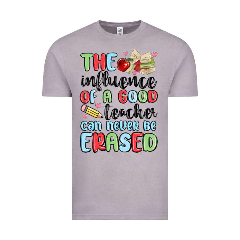 The Influence Of A Good Teacher Can Never Be  Eras Vintage Tee by MaliasSmallBusiness | Teevron