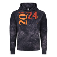 Cloud Black custom class of 2024 name of school font  super sn Vintage Hoodie - MaliasSmallBusiness
