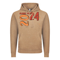 Vintage Coffee custom class of 2024 name of school font  super sn Vintage Hoodie - MaliasSmallBusiness