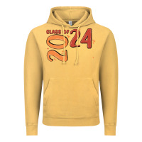 Vintage Mustard custom class of 2024 name of school font  super sn Vintage Hoodie - MaliasSmallBusiness