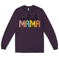Plum inked mama artistshot Long Sleeve Tee - JahusDesignShop