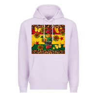 Lilac power juneteenth Premium Hoodie - CowGirlArtShop