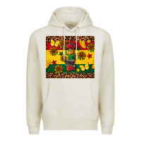 Oatmeal Heather power juneteenth Premium Hoodie - CowGirlArtShop