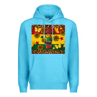 Ocean Blue power juneteenth Premium Hoodie - CowGirlArtShop