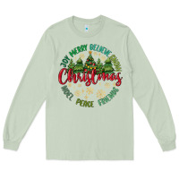 Matcha Christmas Vibes Long Sleeve Tee - MaliasSmallBusiness