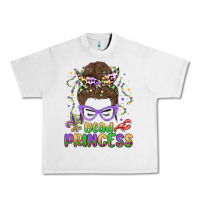 Lunar Rock bead princess messy bun mardi gras Urban Heavy Tee - MaliasSmallBusiness